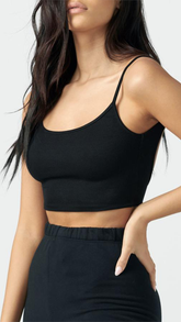 Low Back Crop Cami - ONFEMME By Lindsey's Kloset