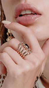 Moroccan Stud Statement Ring - ONFEMME By Lindsey's Kloset