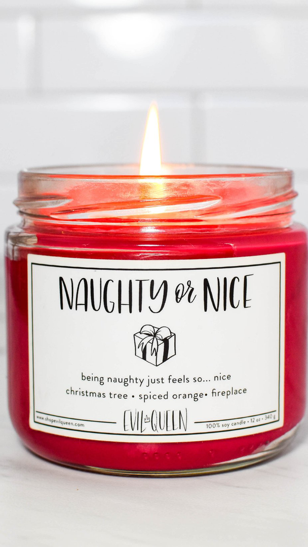 Naughty Or Nice Candle - ONFEMME By Lindsey's Kloset