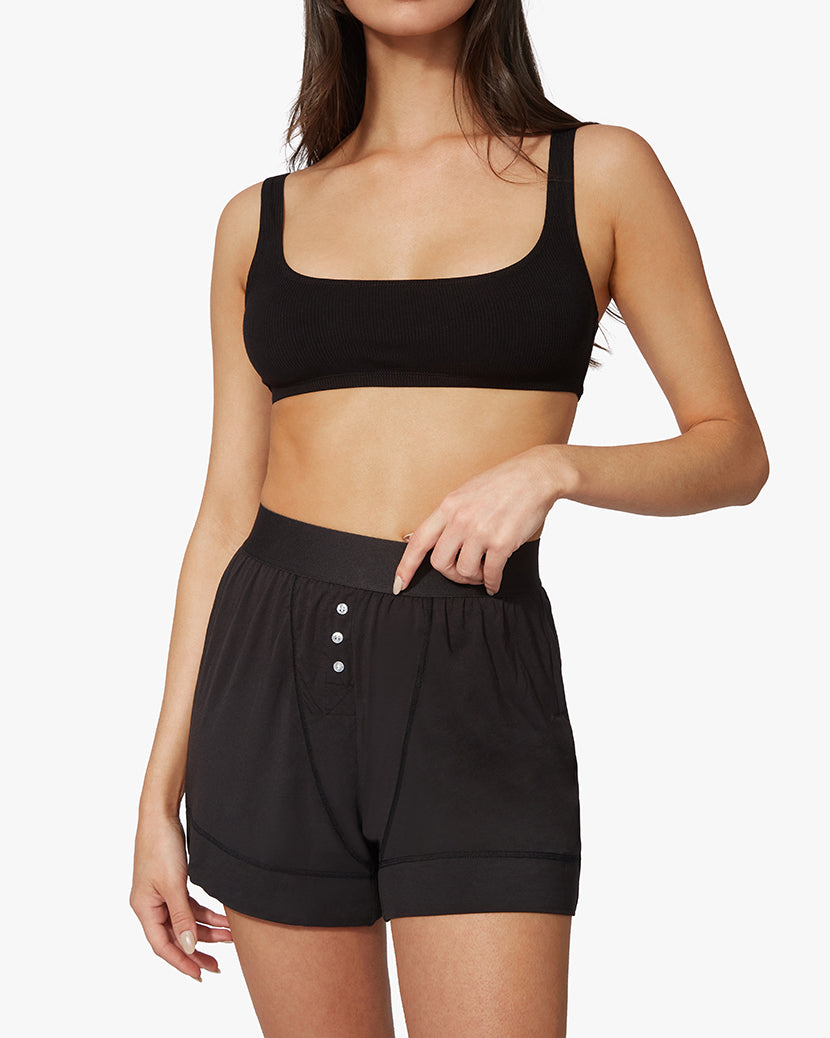 BOXER SHORT (BLACK) - ONFEMME By Lindsey's Kloset