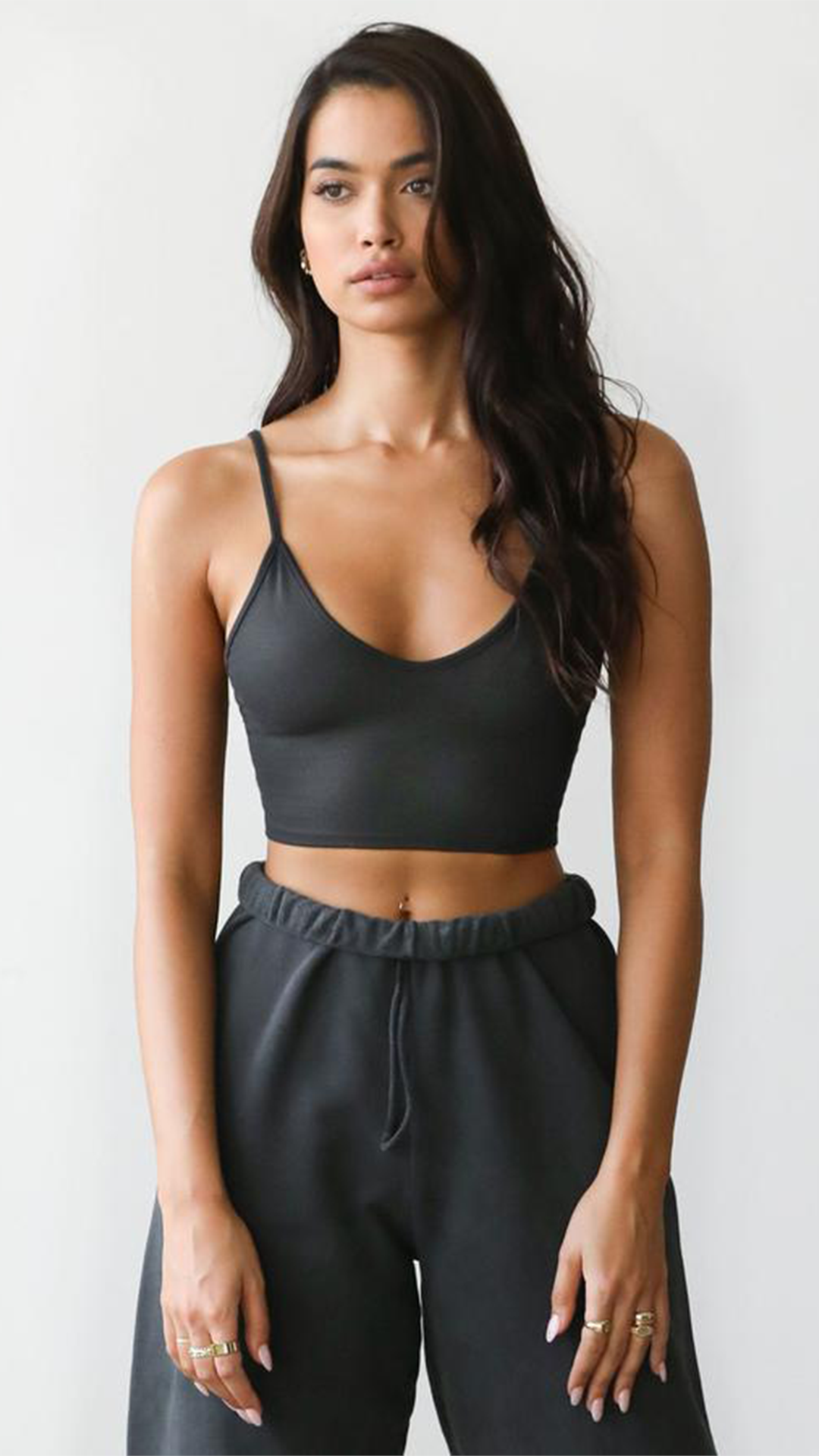 Strappy Crop Tank - ONFEMME By Lindsey's Kloset