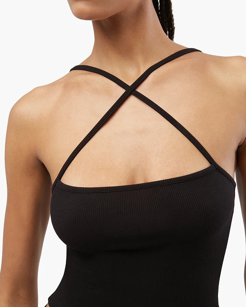 Strappy Brushed Rib Tank - ONFEMME By Lindsey's Kloset