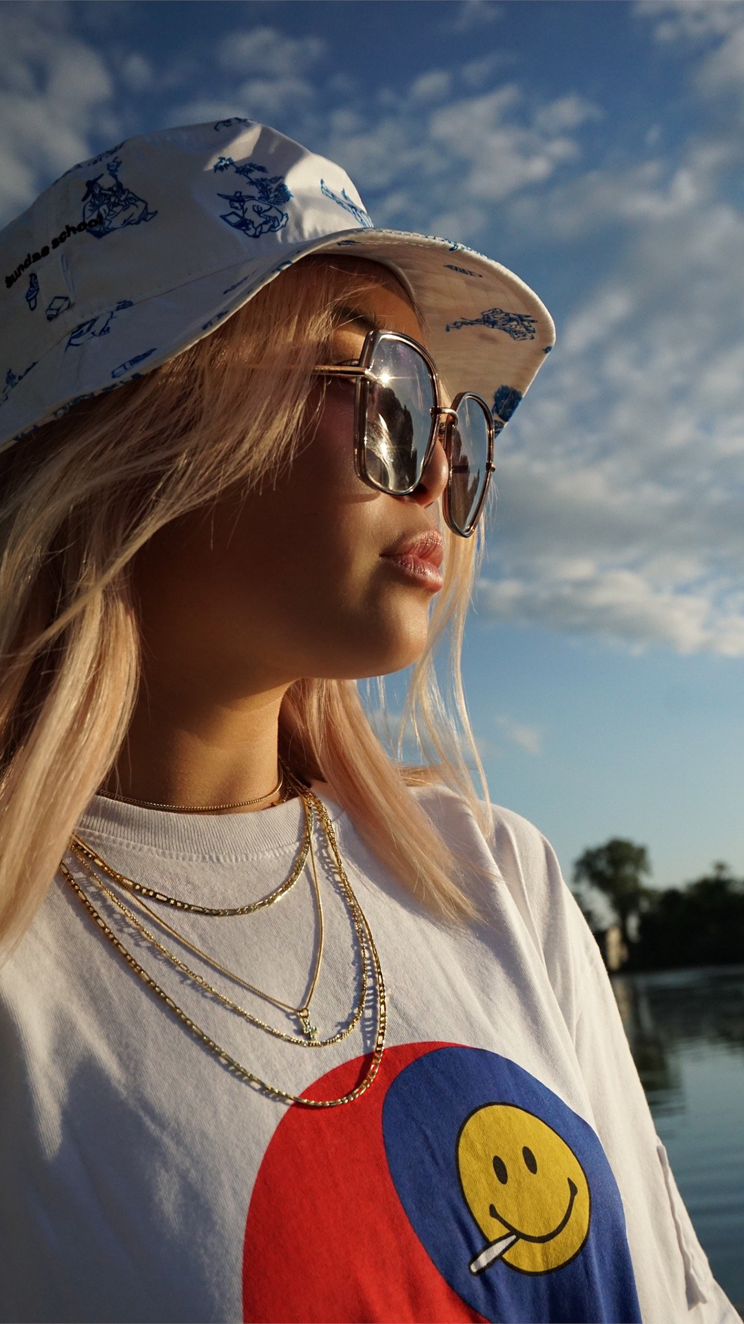 Yeon Print Bucket Hat - ONFEMME By Lindsey's Kloset